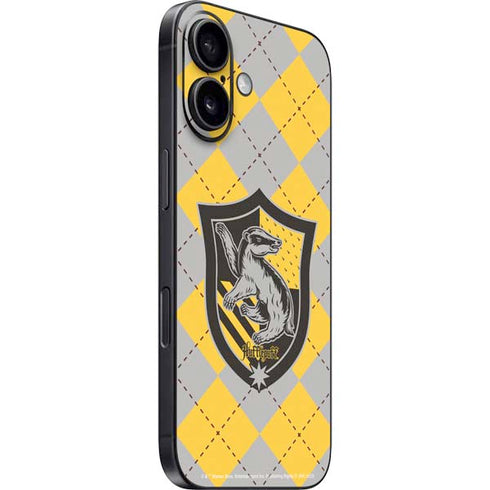 Wizarding World Harry Potter Hufflepuff Crest iPhone 16 Plus Skin